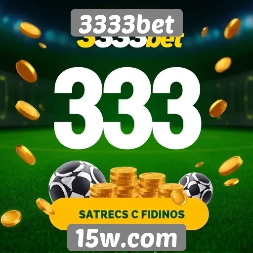 Promoções e bônus oferecidos pelo 3333bet